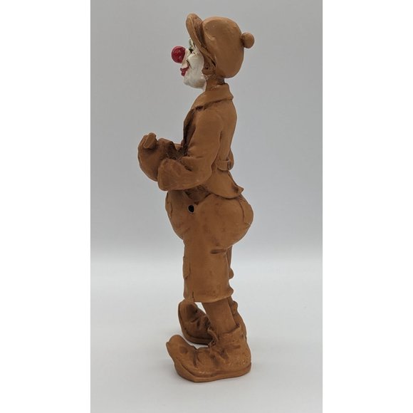 Vintage 1978 Andreoli Clown Poly-resin Figurine 10” Playing Guitar Circus Art - Picture 13 of 15